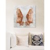 Oliver Gal 20" x 20" Rose Gold Wings Fashion and Glam Unframed Canvas Wall Art in Pink : Digital Print - 4 of 4