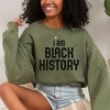 Simply Sage Market Women's Graphic Sweatshirt I Am Black History - 2 of 4