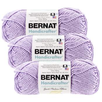 (Pack of 3) Bernat Handicrafter Cotton Yarn - Scents-Lavender