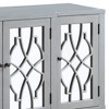 60" Magdi Accent Table Antique Gray Finish - Acme Furniture - 3 of 4