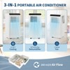 Coucheta 8000 BTU Portable Air Conditioner, 3-in-1 Cooling, Fan & Dehumidifier for Rooms Up to 350 Sq.Ft, Energy Efficient, Quiet, with Remote& Timer - 2 of 4