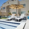 Outdoor Chaise Lounges, Aluminium Lounge Chair, Lounge Chair Chaise With 3 Backrest Positions, Lounge Chair Pool-Cuddlewood - 2 of 4