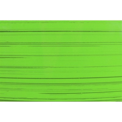 Bright Green 15" Glazed Brushed Plastic Planter