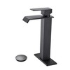 Waterfall Spout Bathroom Sink Single Handle Faucet with Pop-Up Drain (No Overflow) Bathroom Sink Faucets - image 3 of 4