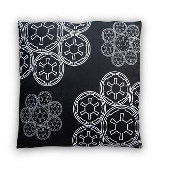 Seven20 Star Wars Throw Pillow | Empire Imperial Symbol Cluster Design | 20 x 20 Inches