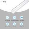 Unique Bargains Lamp Lantern Water Cooling System Acrylic Round Tubes 4 Pcs 10" - 3 of 4