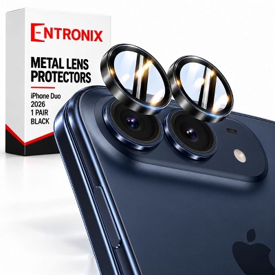 Entronix Camera Lens Protector Compatible with iPhone Duo - Luxury ...