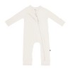 Kyte Baby Zippered Romper in Oat - 4 of 4