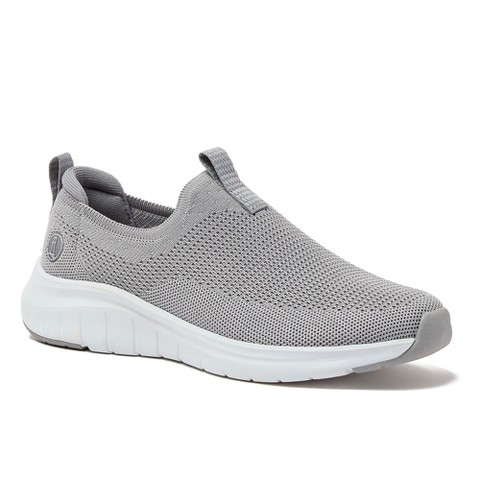 Женские кроссовки Lands' End Women's Casual Knit Slip On Sneakers - 9 - Harbor Gray