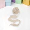 Unique Bargains Ribbon Solid Color Bubble Crinkle Polyester 354.33"x1.57" 1 Pc - 2 of 3