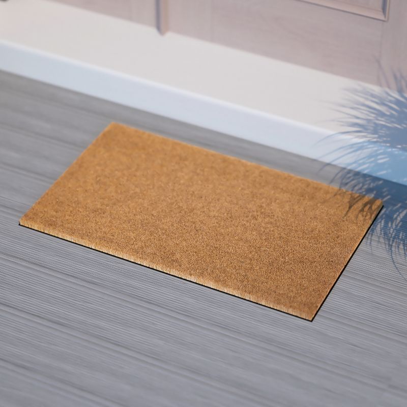 Emma and Oliver Weather Resistant Coir Doormat with Anti-Slip Rubber Backing for Indoor/Outdoor Use, 2 of 10