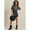 VENUS Womens Puff Sleeve Button Down Top - 3 of 4