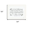 HomeRoots Your Unfailing Love White Framed Print Wall Art - 3 of 3