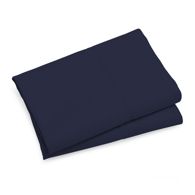 Color Sense 100% Cotton Cool & Crisp Percale Weave Pillowcases, 1 of 6