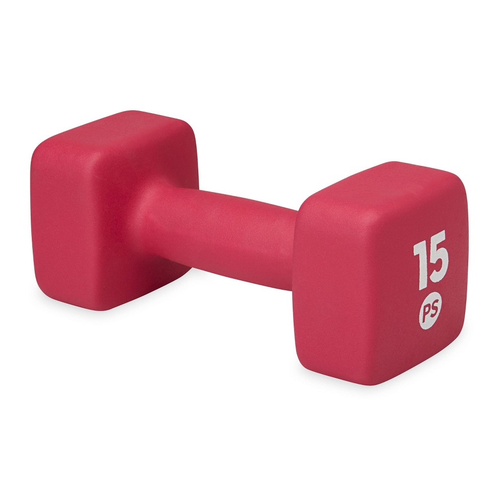 POPSUGAR Neoprene Dumbbell - Pink 15lbs