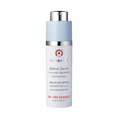 FIRST AID BEAUTY Skin Lab Retinol Serum with 0.25% Pure Concentrate - 1 fl oz - Ulta Beauty