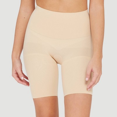 Persoon belast met sportgame Gehakt Coöperatie Assets By Spanx Women's Remarkable Results Mid-thigh Shaper : Target