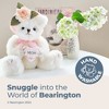 Bearington Mommy Tenderheart White Stuffed Bear, 10 Inch Mother Teddy Bear - 2 of 4
