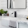 WOWOW Single Handle Waterfall Bathroom Faucet with Deckplate - 2 of 4