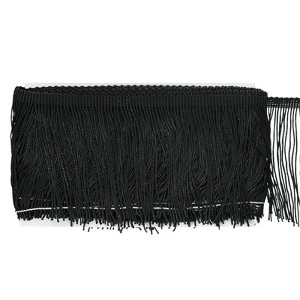 Unique Bargains Durable Stable Wrinkle Resistant Fringe Trim 1 Pc - 1 of 4