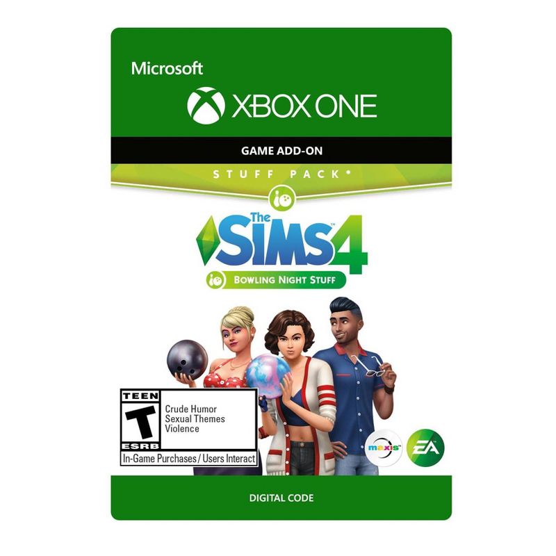 The Sims 4: Bowling Night Stuff - Xbox One (Digital), 1 of 5