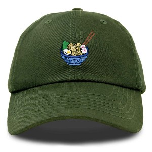 Dalix Noodle Embroidered Womens Ramen Cotton Dad Hat Baseball Cap Adjustable Womens - 1 of 4