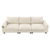 NicBex Sectional Sofa Modern Comfy Cloud Couch Set with Bluetooth Speaker, Drop Down Table, Cup Holders, USB Charger, Storage Armrest - 2 of 4