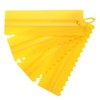 Unique Bargains Plastic Comb Lace Cake Decorating Kitchen Scrapers 4 Pcs - 3 of 4