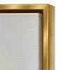 Kids' Wall Art by Melissa Wang Zebra Animal Line Doodle Gold Framed Kids' Floater Canvas - Stupell Industries: Kids Room Decor, Digital Art - 4 of 4
