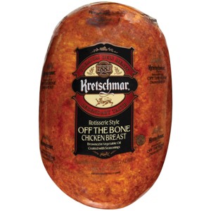 Kretschmar Rotisserie Style Off the Bone Chicken Breast - Deli Fresh Sliced - price per lb - 1 of 2