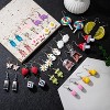 20-25 Pairs Weird Cute Earrings Drop Dangle Earrings for Women Food Earrings Aesthetic Earrings Weirdcore Kawaii Funny Earrings Set - 4 of 4