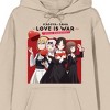 Kaguya-Sama Love Is War Ultra Romantic Group Shot Long Sleeve Natural Adult Hooded Sweatshirt - 2 of 3