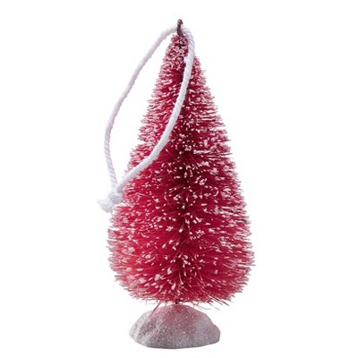 The Lakeside Collection Sets of 2 Bottlebrush Tree Ornaments
