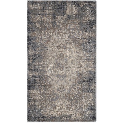 Nourison Moroccan Celebration Center Medallion Indoor Area Rug - 2'2" x 3'9" Grey/Slate