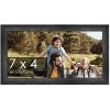 PosterPalooza | 7x4 Wide Barnwood Picture Frame, UV Acrylic, 6 Finishes - Grey, Brown, White, and Black - 2 of 4