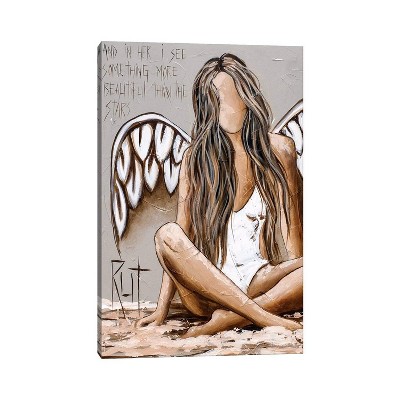 iCanvas and in Her I See by Ruth's Angels Canvas Print Wall Art