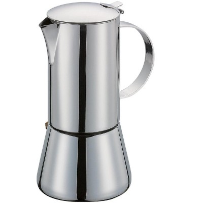 Cilio "Aida" Espresso Maker Silver