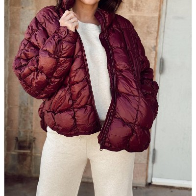 Women's Scrunchy Glossy Pippa Puffer - fp movement