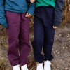 Kids' Organic Reinforced Tapered-Leg Pants Navy -Jackalo - 2 of 4