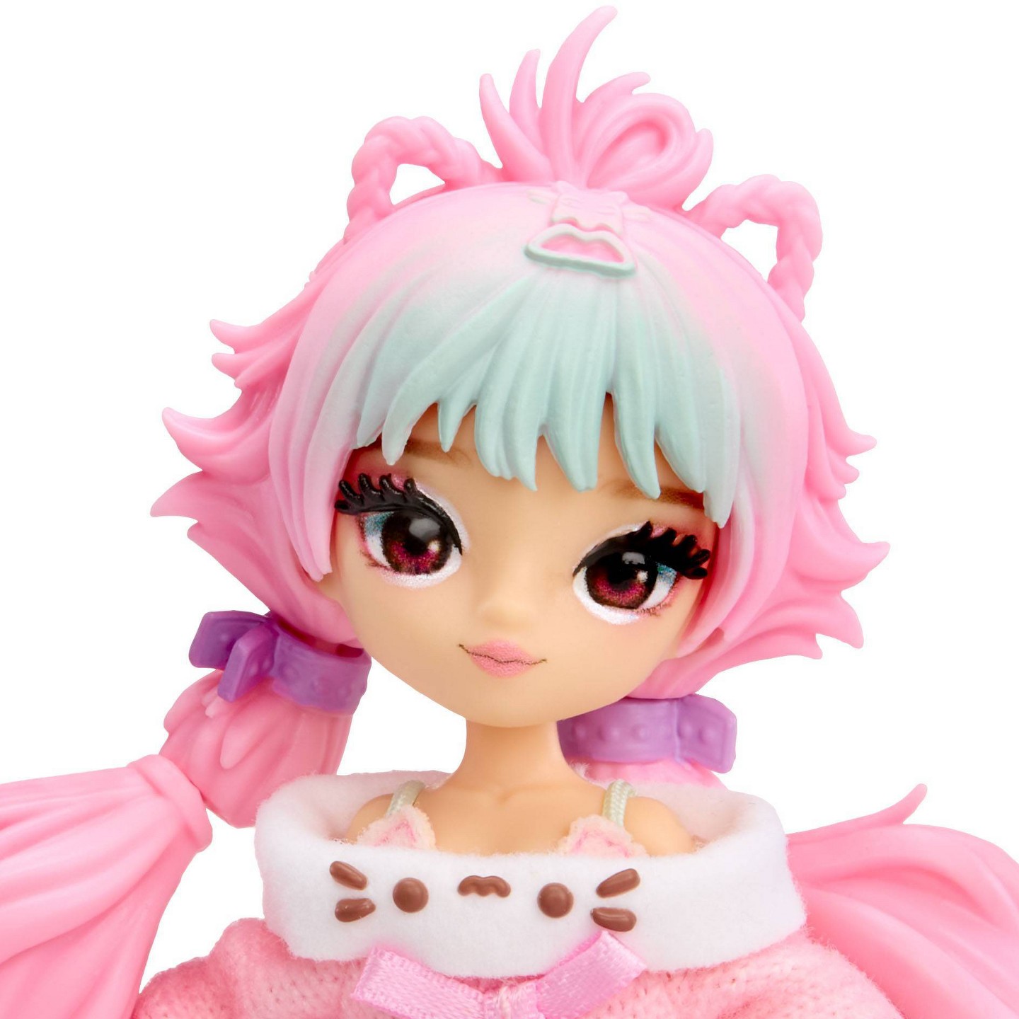 Детская кукла MirrorMi Academy Mirror Mi Mini Mi Akiko Kittyama Cozy Poseable 4" Fashion Doll — фото 5