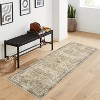 Area Rugs, Vintage Rug, Machine Washable, Floor Carpet Indoor, Low Pile Non Slip Floor Mat, for Bedroom Dining Room Farmhouse - 3 of 4