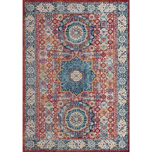 Rugs America Harper Abstract Vintage Area Rug - 1 of 4