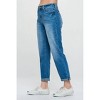 Women's High Rise Roll Up friend Jeans - I&M Jeans - image 2 of 4