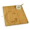 Picnic at Ascot Monogrammed Bamboo Charcuterie, Cheese & Cracker Serving Board - 3 of 3