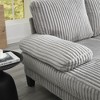 U-Shaped 4-Seater Velvet Sectional Sofa with Double Chaise - 3 of 4
