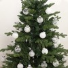 30 PCS Christmas Ball Ornaments for Christmas Trees, Decorative Hanging Ornaments Set, Silver - 4 of 4