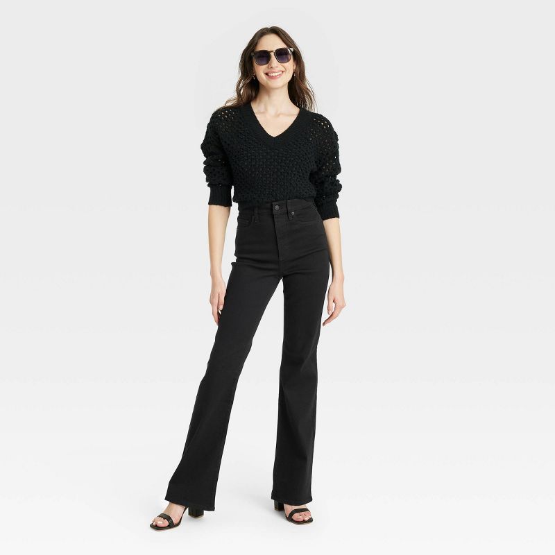 Women's High-Rise Flare Jeans - Universal Thread™, 4 of 14