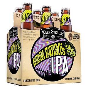 Karl Strauss Aurora Hoppyalis IPA Beer - 6pk/12 fl oz Bottles - 1 of 1