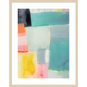 Amanti Art United Colors I by Amy Lighthall Wood Framed Wall Art Print - 1 of 4