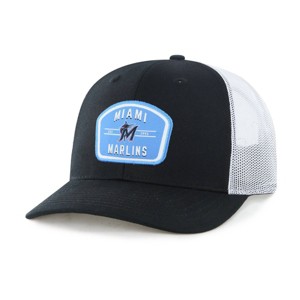 MLB Miami Marlins Clayford Hat: Team Logo Adjustable Snapback - 1 of 2